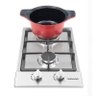 Fogão de Mesa Cooktop 2 Bocas Aço Inox À Gás Suggar - 4