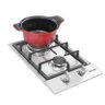 Fogão de Mesa Cooktop 2 Bocas Aço Inox À Gás Suggar - 2
