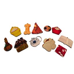 Jogo Interativo Das Sombras Figuras Mdf Divertido para Idosos e Crianças - 1