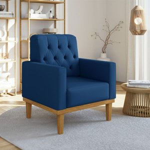 Poltrona Decorativa Jade em Veludo Just Time