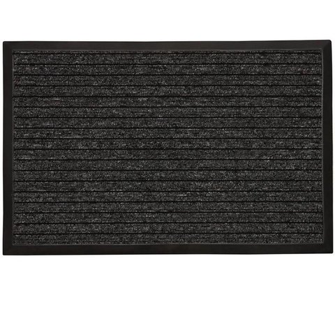 Tapete Duo Kapazi 90x130cm Preto Borda Unik