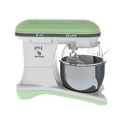 Batedeira Planetária Profissional Eclair 10 Velocidades 5l 1500w Bp-500 Verde Bivolt - Braesi - 4 Batedeira Planetária Profissional Eclair 10 Velocidades 5l 1500w Bp-500 Verde Bivolt - Braesi - 4