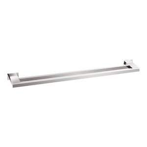 Toalheiro Duplo 80 cm Inox - Kromus RT0310-80