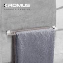 Ver imagem 4 de Toalheiro Duplo 80 cm Inox - Kromus RT0310-80