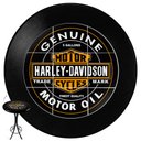 Ver imagem 3 de Mesa Madeira Azulejo 60cm - Bistrô Fixa 98cm - Preta - Harley Davidson