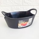 Ver imagem 5 de Kit 6 Cestos Batata Frita Preto 28x12cm Restaurantes Bares Lancherias Plus M Uz Utilidades