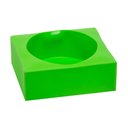 Ver imagem 3 de Cesto 2 em 1 Silicone Flexível Multiuso Decoração Silikomart Cor:verde Verde
