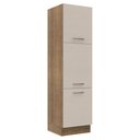 Ver imagem 1 de Paneleiro 60 Cm 3 Portas Rustic/crema Agata Madesa