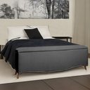 Ver imagem 6 de Conjunto Cabeceira/Calçadeira Holanda 1,60 cm Linho Cinza Escuro - Star Confort conjunto holanda cal