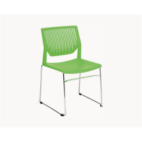 Cadeira para recepção, refeitório, praça de alimentação, residências, salão de eventos Moov - VERDE