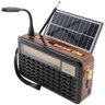 Caixa de Som Bluetooth com Painel Solar Rádio Fm El522 Preto - 1