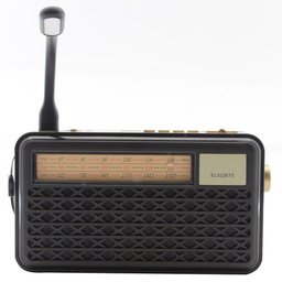 Caixa de Som Bluetooth com Painel Solar Rádio Fm El522 Preto - 4