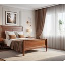 Ver imagem 1 de Cama de Casal 1,40 X 1,90 - Móveis de Gramado