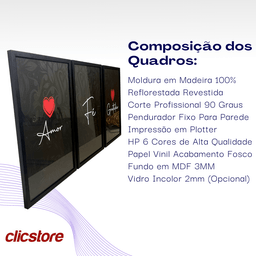 Kit Quadro Decorativo Arte Abstrato Moderno Folha Leave Deserto Sala Quarto Com Moldura Decoração 30 - 4