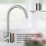 Torneira Cozinha Gourmet Monocomando Misturador Fc-29 - 7