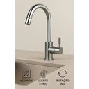 Ver imagem 1 de Torneira Cozinha Gourmet Monocomando Misturador Fc-29