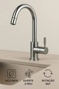 Ver imagem 1 de Torneira Cozinha Gourmet Monocomando Misturador Fc-29