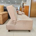 Ver imagem 2 de Sofá Cama Zoe 2 Lugares Retrátil e Reclinável 185cm Bege Bom Pastor