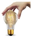 Ver imagem 2 de 3 Lâmpada Filamento Carbono Bulbo A19 Vintage Retro Edison