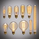 Ver imagem 7 de 3 Lâmpada Filamento Carbono Bulbo A19 Vintage Retro Edison