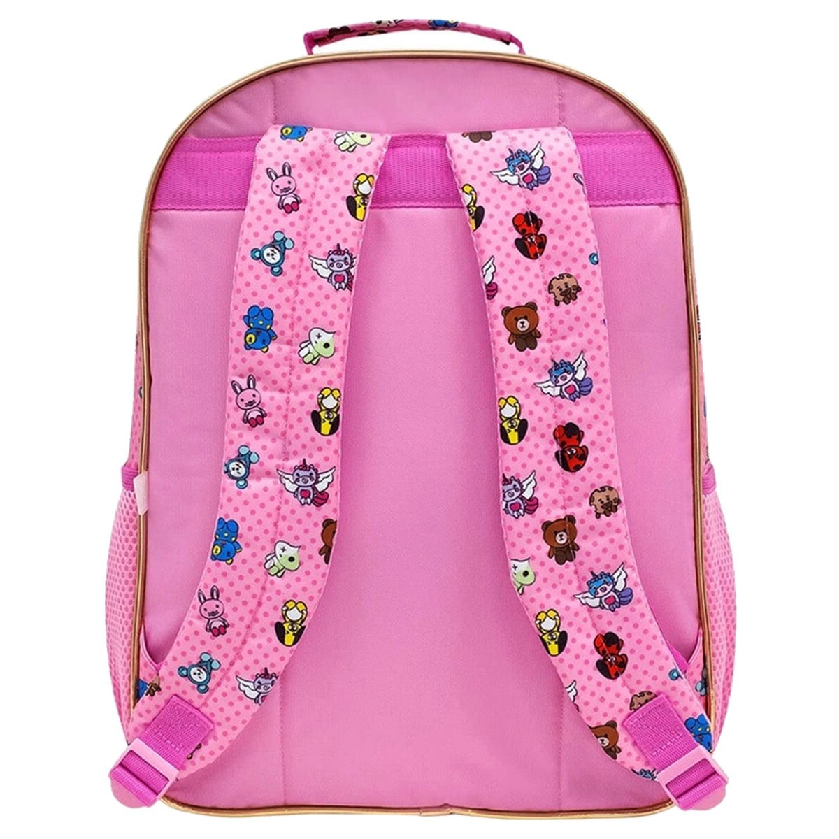 Mochila Infantil Fluffly Friends Rosa 9732 Xeryus - 3