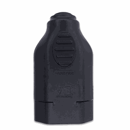 Kit 4 Plug Pino Femea 2p 20a 250v Ilumi Cor:preto - 3