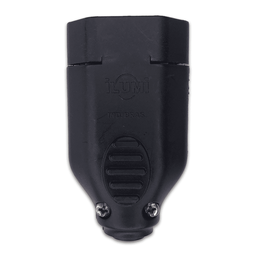 Kit 4 Plug Pino Femea 2p 20a 250v Ilumi Cor:preto - 4