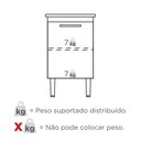 Ver imagem 5 de Gabinete para Lavanderia em Aço Vênus Branco com Tanque 50 Preto - Cozimax