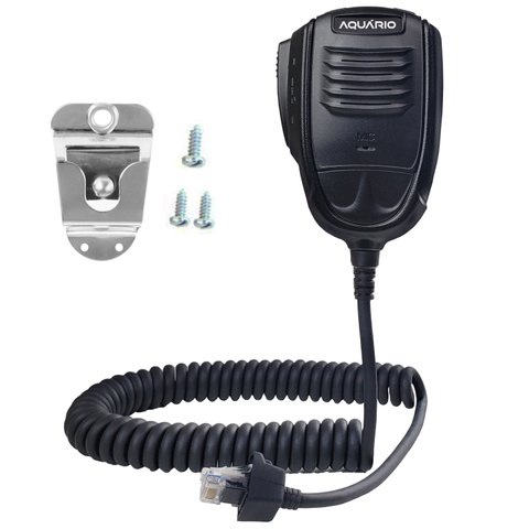 Microfone Px Basico com Conector Rj-45 - Rp-50 + Suporte Ptt Inox