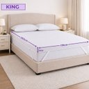 Ver imagem 2 de Pillow Top King 2 em 1 Dupla Face - Firme ou Macio 1600g | 10cm Hybrid Plus