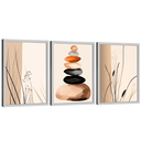 Ver imagem 1 de Quadro Decorativo Minimalismo Linhas de Grama e Caule