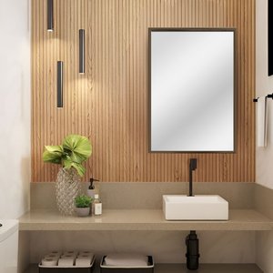 Espelho 60x90 com Moldura Ypê Lyo