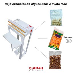 Seladora de Embalagens Plásticas Pedal 40 Cm Sela e Corta - 3