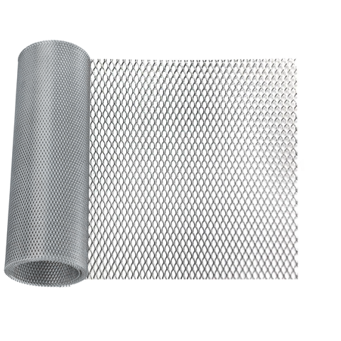 Tela de Alumínio para Calhas 20cm X 1 Metro para Ralos, Conserto de Parabólica, Anti Ratos 20x100