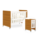 Ver imagem 3 de Quarto de Bebê Berço Evolution + Cômoda 1 Porta 3 Gavetas Classic Savana