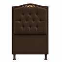 Ver imagem 3 de Cabeceira Cama Solteiro Greta 90cm Estofada Suede Design Clássico