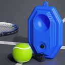 Ver imagem 6 de Raquete de Tênis com Base de Treino Treinador Portátil Individual Adulto Infantil Exercícios Est