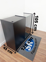 Ver imagem 2 de Balcão Caixa Vitrine Preto