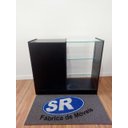 Ver imagem 3 de Balcão Caixa Vitrine Preto