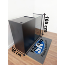 Ver imagem 2 de Balcão Caixa Vitrine Preto