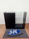 Ver imagem 3 de Balcão Caixa Vitrine Preto