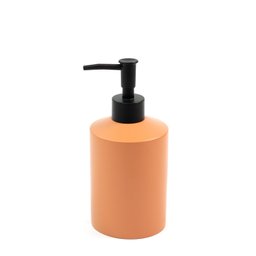 Porta sabonete líquido de resina minimal terracota - Oikos - 1