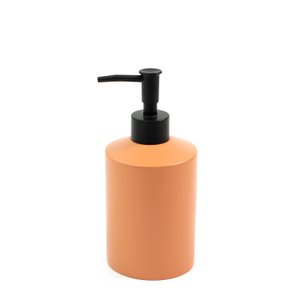 Porta sabonete líquido de resina minimal terracota - Oikos