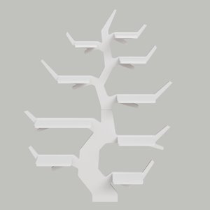 Estante Vertical Arbo Branco