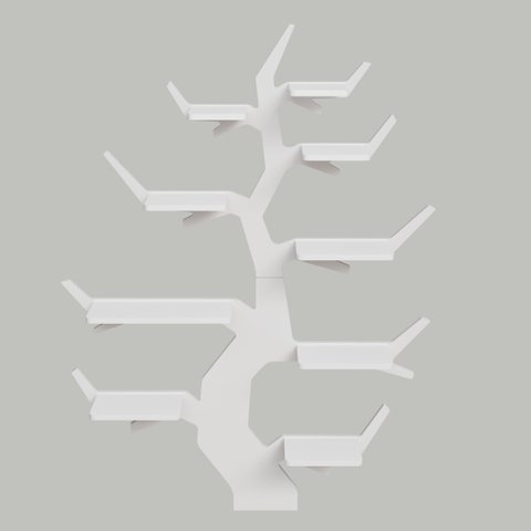 Estante Vertical Arbo Branco