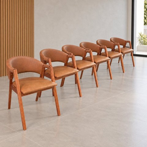 Poltronas de Sala de Estar 6 Unidades em Durango Sofisticadas & Elegantes