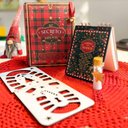 Ver imagem 2 de Caixa Livro Natal P Kit Secreto do Papai Noel em Mdf