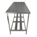 Ver imagem 3 de Mesa Aço Inox Profissional 180x70x90 Cm Nortinox