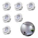 Ver imagem 1 de - 6 X Spot Redondo Embutir Sanca 7w Direcionavel Mr11 Dicroica