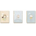 Ver imagem 5 de Kit 10 Placas MDF Infantil Bichinhos Coloridos Parede A4